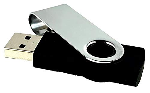 64GB USB 3.0 Flash Drives Bulk Pack (5-Pack Black) with 5 Lanyards & 6 Sticker Labels - High Speed Thumb Drives for Data Storage, School, Office, Business & Tech Accessories