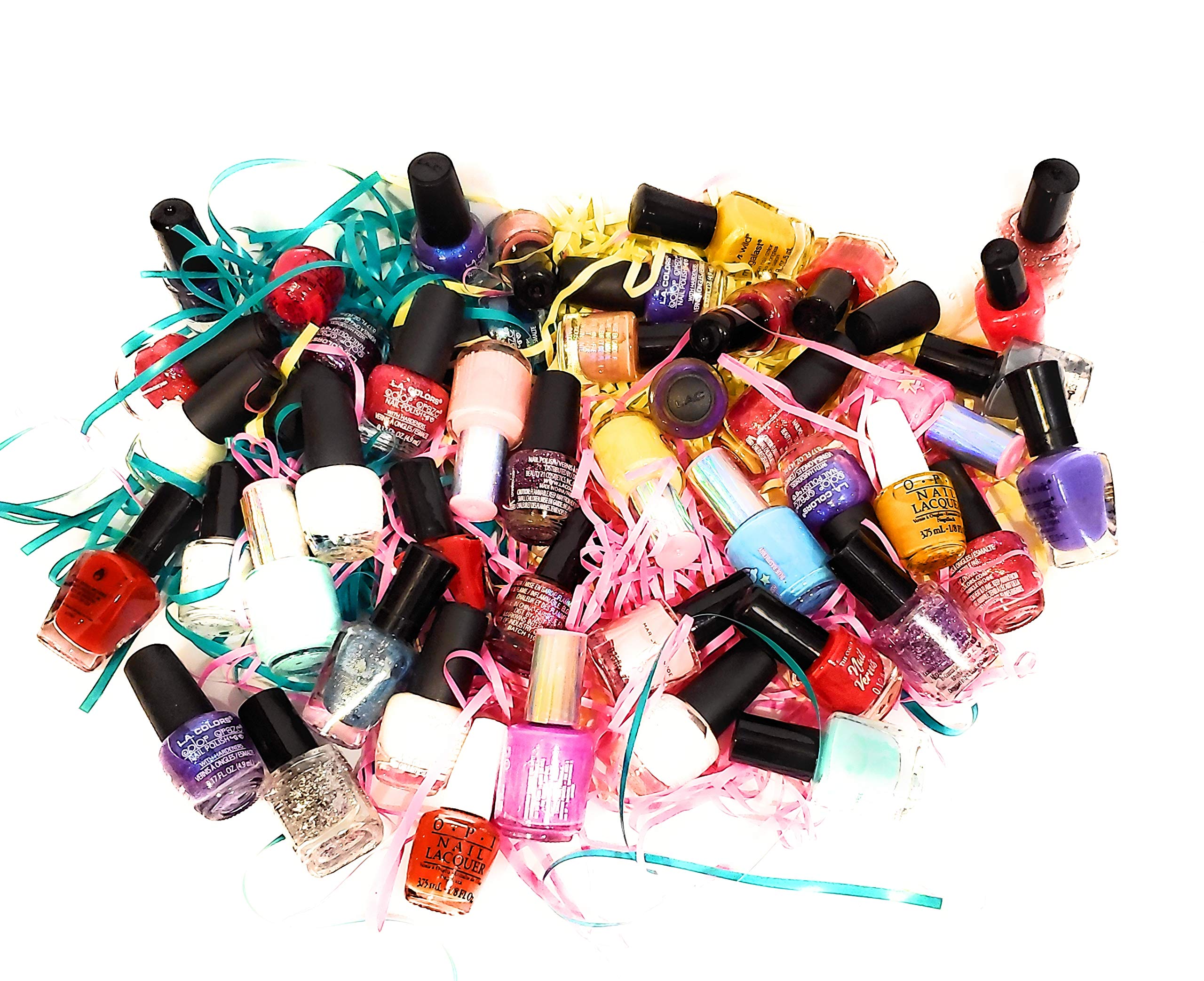 Easter Nail Polish Set for Women & Girls - 6 Large Colorful Eggs with 6 Mini Nail Polishes, Spring Nail Art Gift for Easter Party, DIY Manicure at Home
