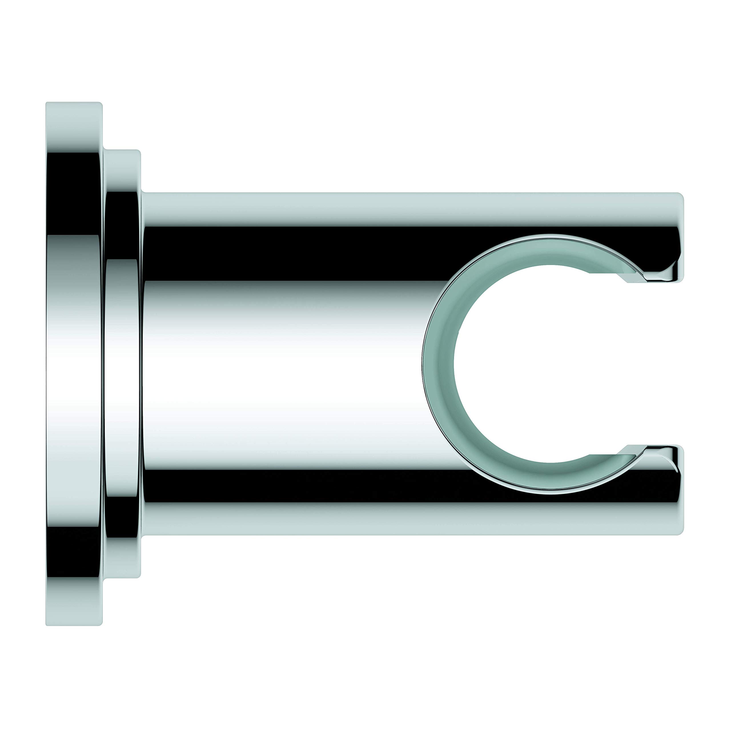 GROWE 28690000 Sena Wall Mounted Hand Shower Holder - Durable Chrome Finish for Bathroom & Shower Accessories (Ideal for Modern Bathrooms & Spa Showers)