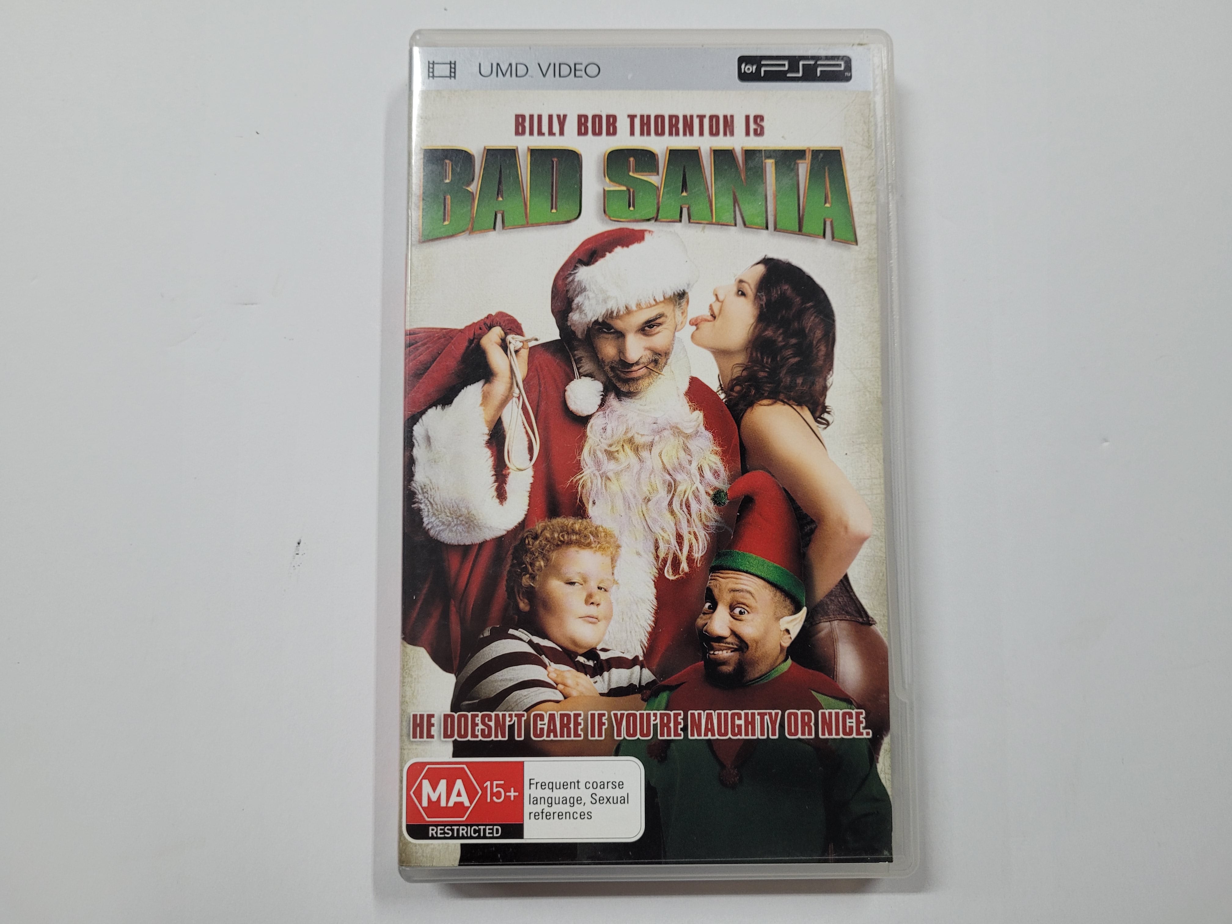 Bad Santa UMD Video - Complete in Original Case - Perfect for Collectors & Movie Enthusiasts