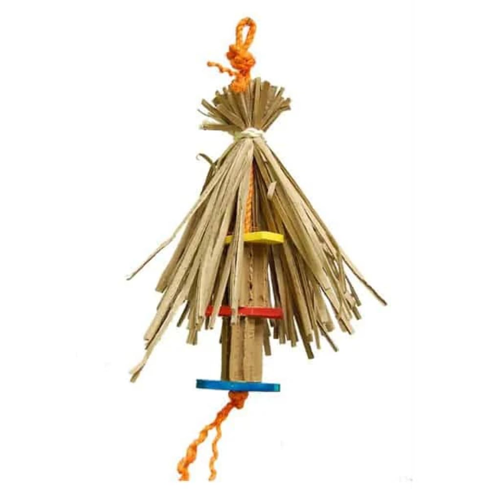 Sombrero Shred-X Bird Toy - Colorful Parrot Chewing & Foraging Toy for Conures, Cockatiels - Perfect for Cage Enrichment & Mental Stimulation