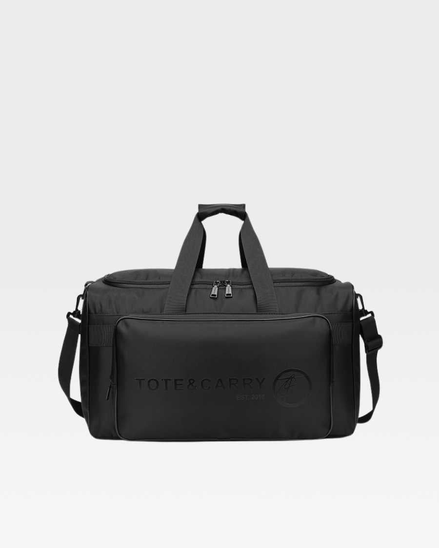 Best Carry On Sneaker Travel Bag for Gym & Air Travel - Lightweight Durable Black Shoe Storage with Separate Compartment | Perfect for Sports, Workouts & Weekend Getaways