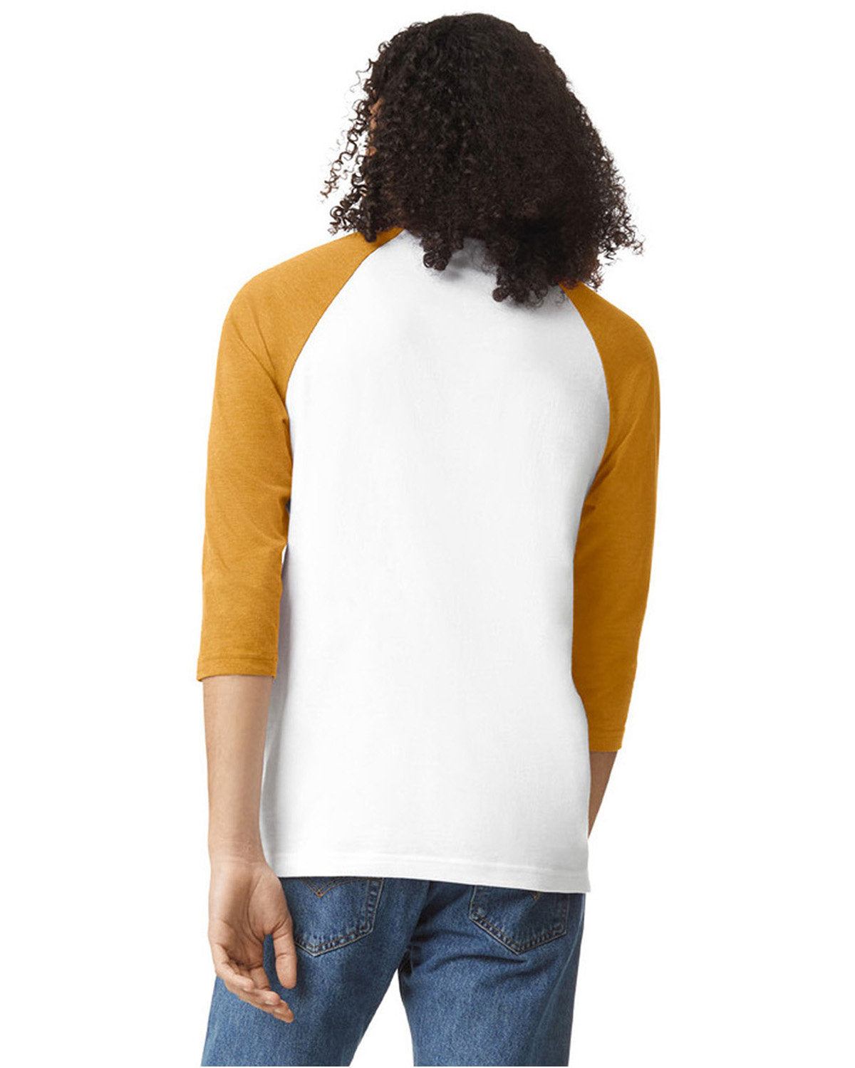 American Apparel 2003CVC Unisex Short Sleeve T-Shirt | Soft Cotton Blend Raglan Tee for Men & Women | Perfect for Casual Wear, Gym & Street Style