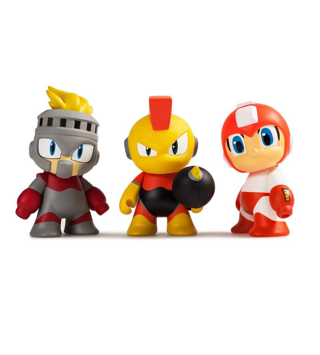 Mega Man Mini Series Action Figure Collectibles - Classic Retro Video Game Character for Display & Gifts | Perfect for Gaming Rooms, Office Desks & Anime Collections