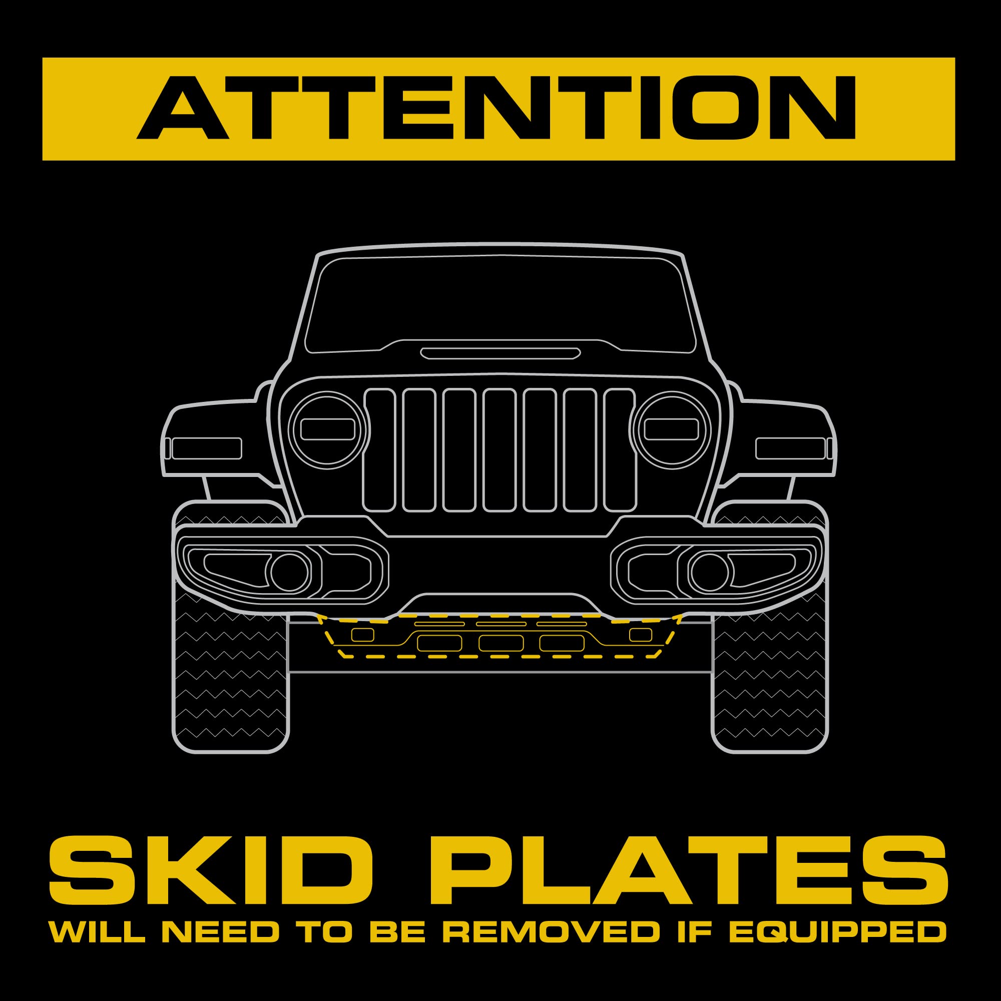 Tyger Auto TG-GD6J60468 Heavy Duty Front Bumper Guard with Bull Bar & Light Mount - Textured Black - Compatible with 2018-2025 Jeep Wrangler JL (Excludes 2021-2024 V8 Models) & 2020-2025 Jeep Gladiator (Not for Mojave Trim) | Off-Road Protection & Style Upgrade for Jeep Adventures