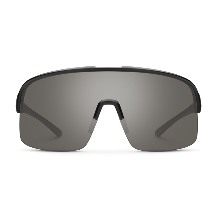 Amplify Matte Black Sunglasses with Polarized Gray Lenses - UV Protection for Outdoor Sports & Driving