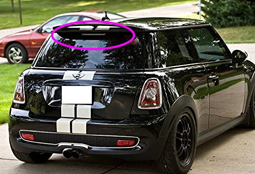 LED Third Brake Light for 2006-2019 Mini Cooper Hatchback & Countryman - Clear Lens Reflector Stop Lamp | Enhanced Safety & Style for Night Driving & Car Customization