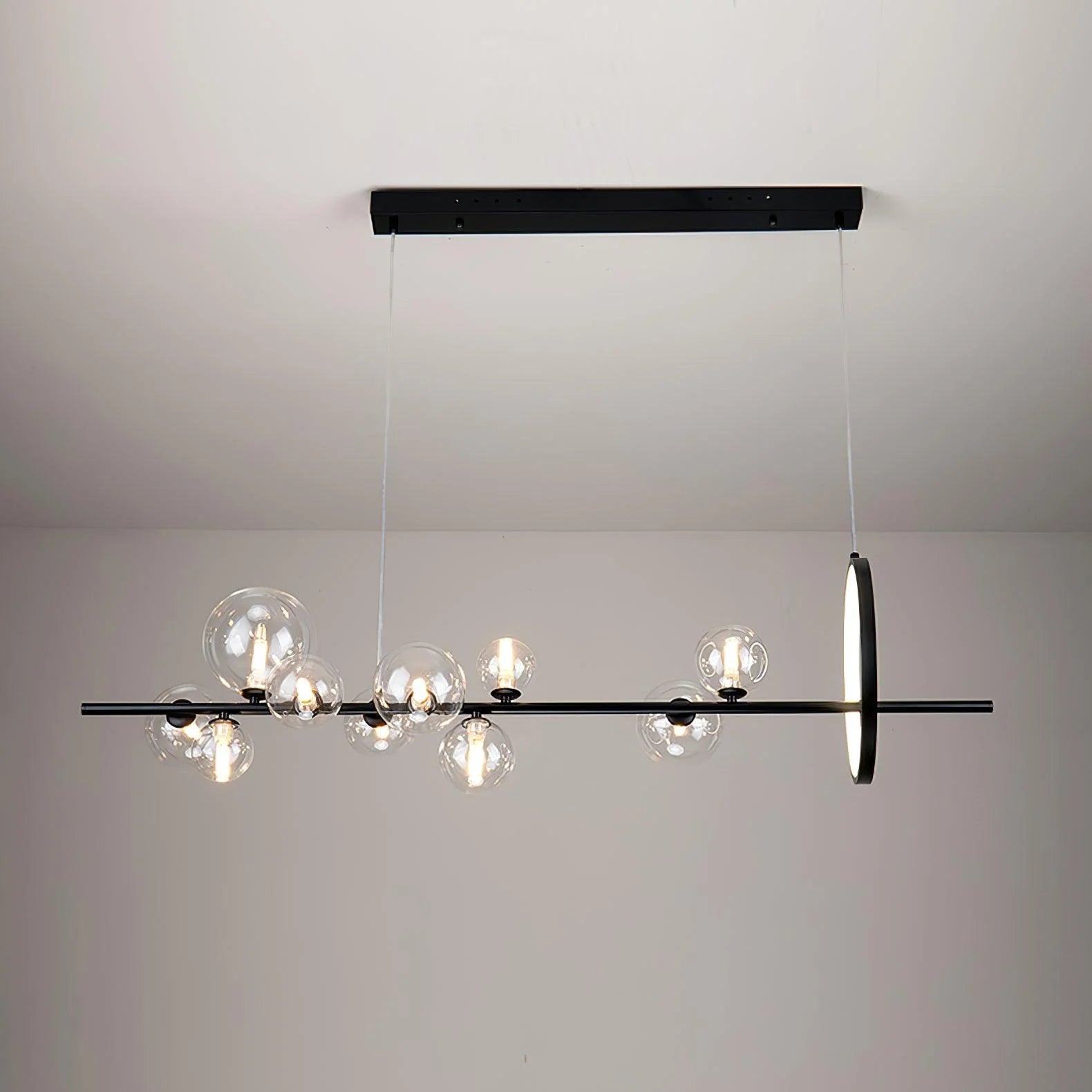 Elegant Mita Chandelier - Modern Crystal Ceiling Light Fixture for Dining Room, Living Room & Bedroom | Perfect for Home Decor, Wedding & Special Occasions