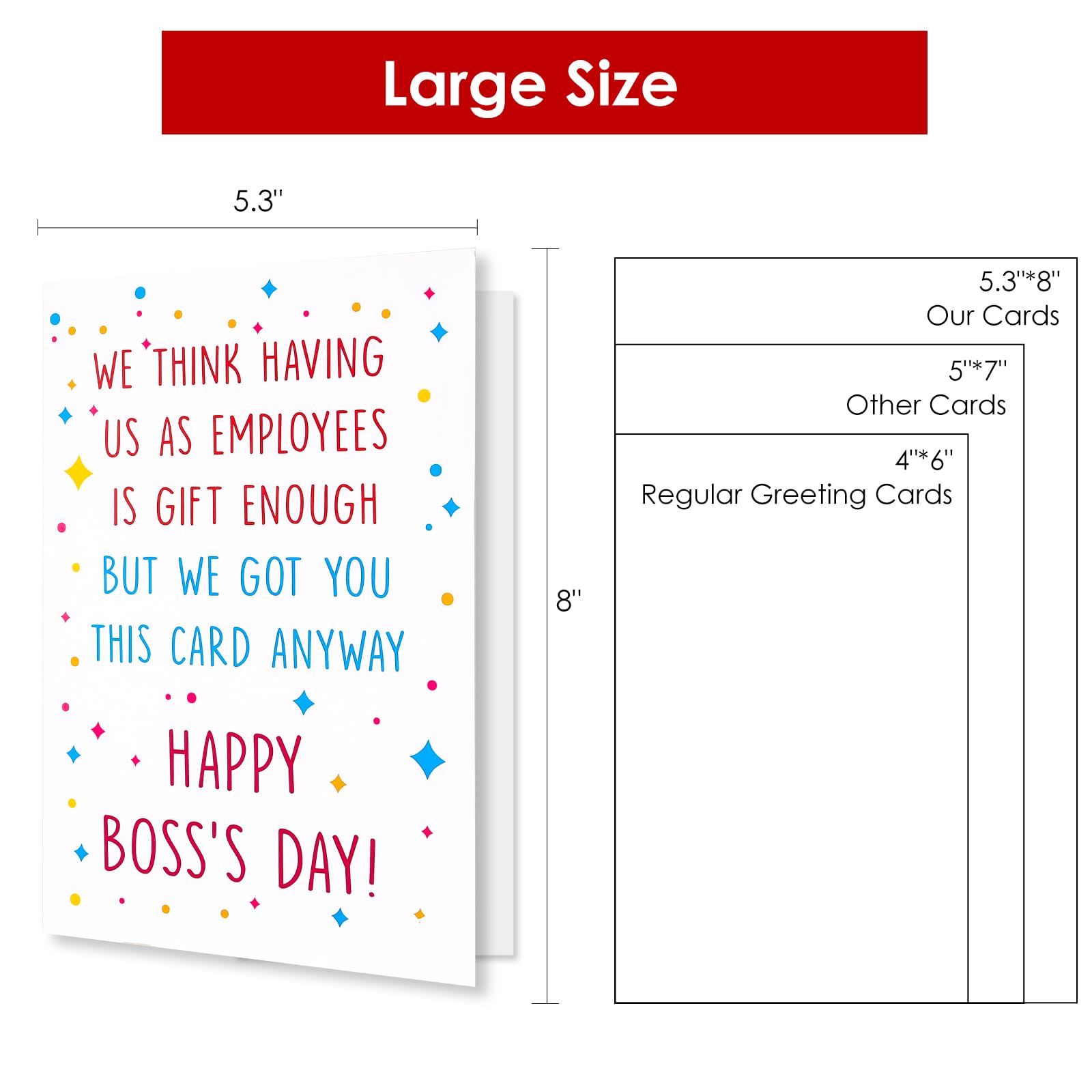 Funny Boss Day Gifts - Humorous Greeting Cards & Unique Present Ideas for Men & Women | Office Appreciation, Coworker Gifts, Workplace Celebration