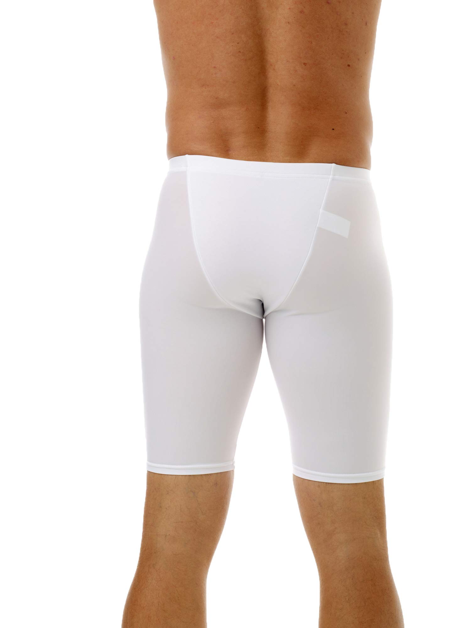 Underworks Men's Microfiber Performance Compression Shorts - Moisture Wicking & Breathable Workout Shorts for Running, Gym & Sports Activities
