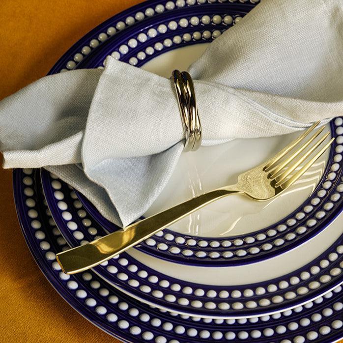 Perlée Bread and Butter Plate - Elegant Dinnerware for Breakfast, Brunch, and Tea Time - Perfect for Home, Restaurants, and Gifting