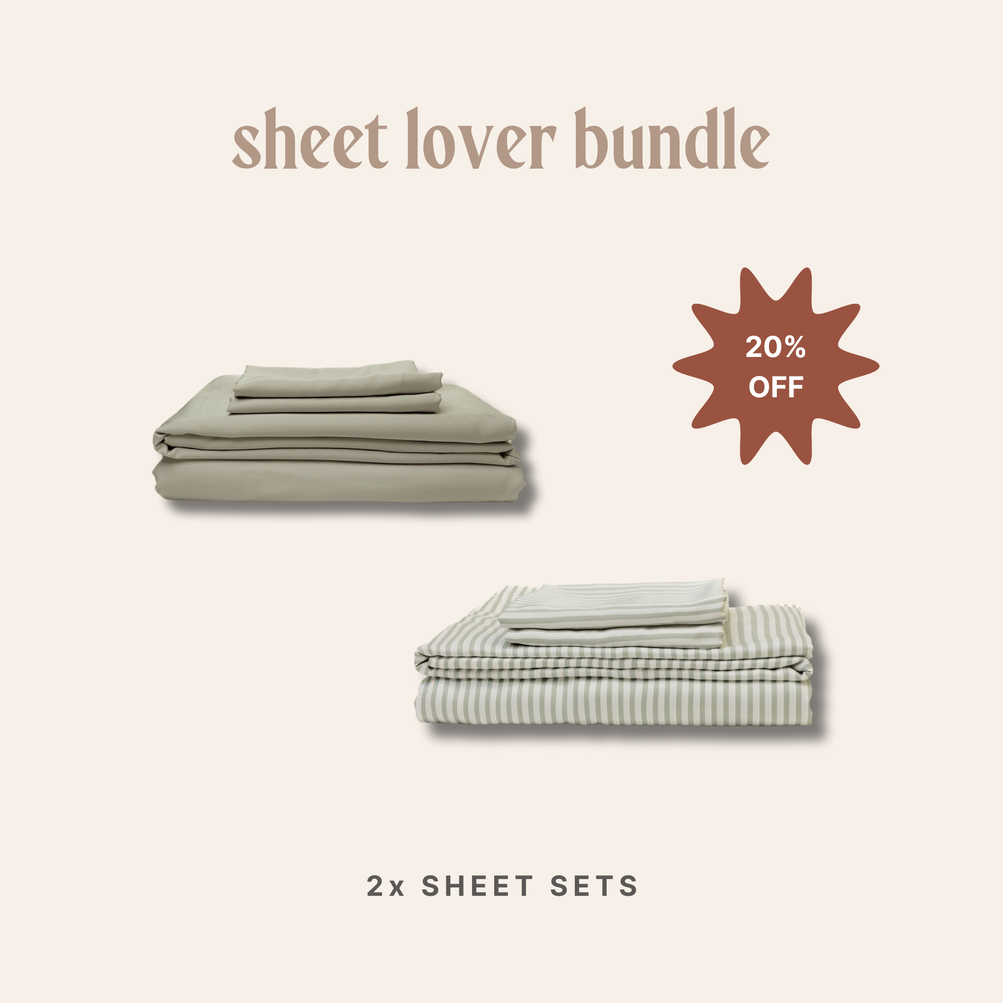 Premium Sheet Lover Bundle - Soft Luxury Bed Sheets Set for Ultimate Comfort | Perfect for Home, Hotel & Airbnb Use