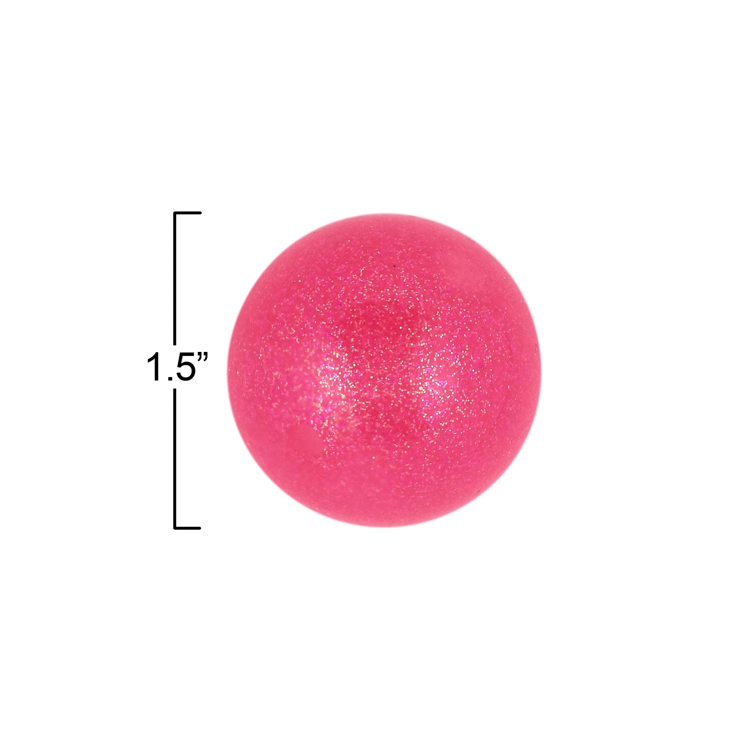 12-Piece Squeeze Ball Set - Assorted Glitter Stress Relief Fidget Toys for Adults & Kids - Anxiety Relief, Sensory Toys for Office, Classroom & Home Use - Squish, Squeeze & Throw Fun Stress Balls