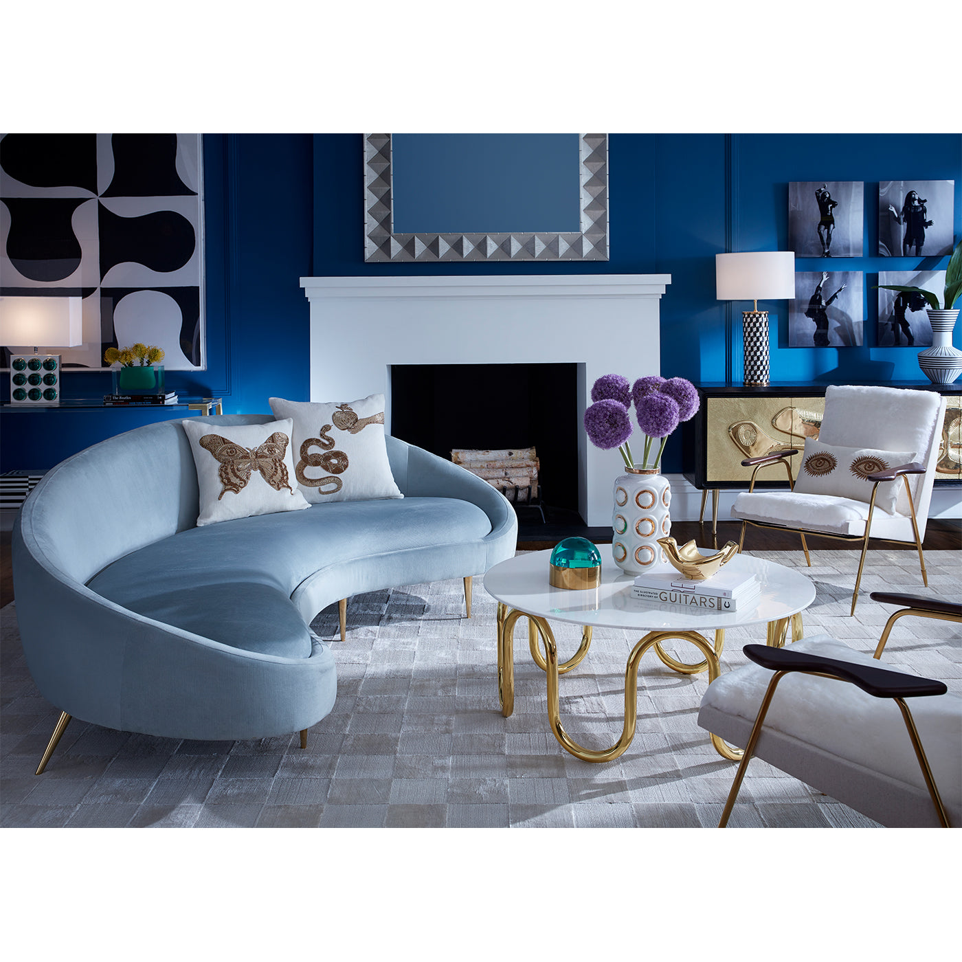 Stylish Scalinatella Cocktail Table - Modern Side Table for Living Room, Bedroom & Office - Perfect for Coffee, Books & Decor
