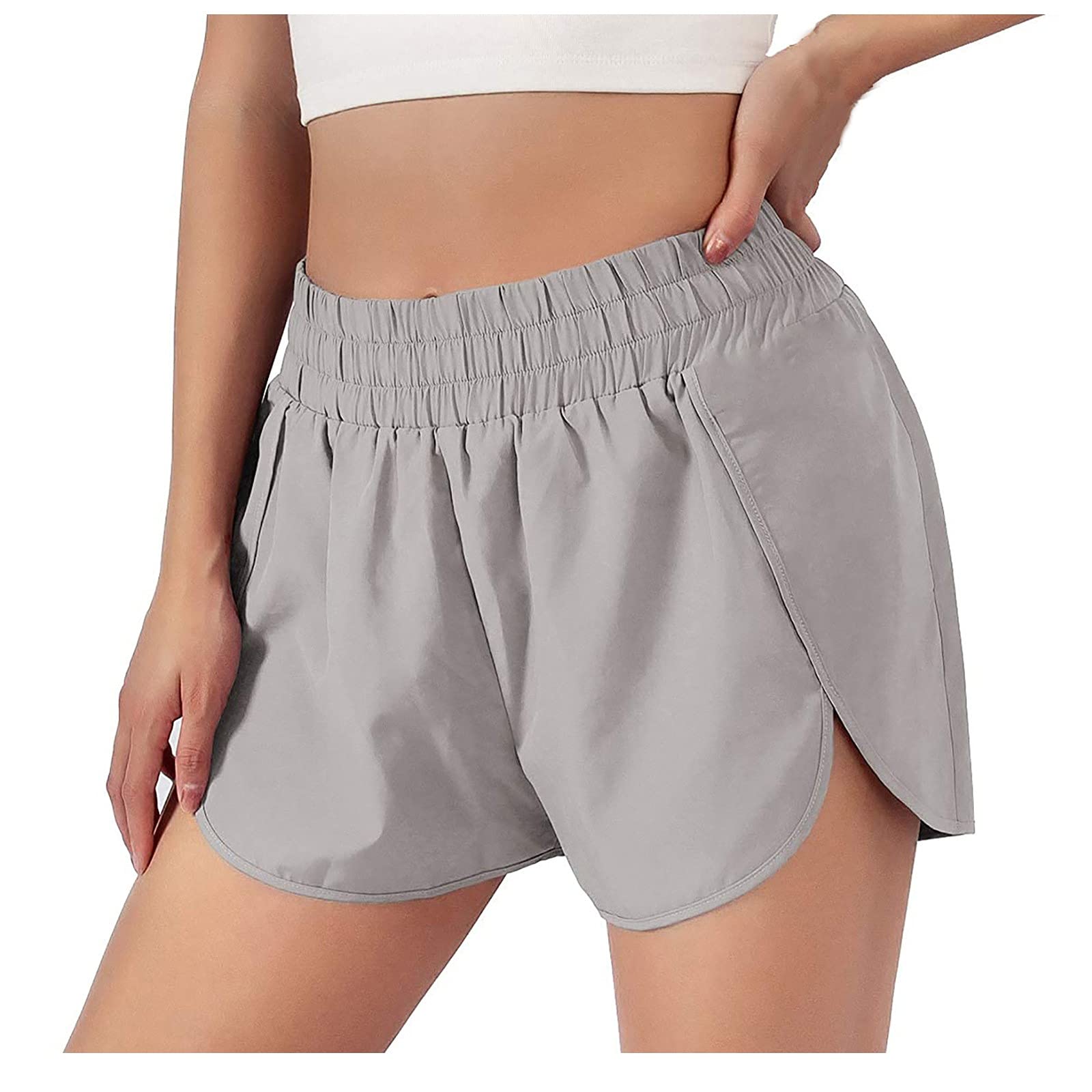 Sukilimiy High Waisted Seamless Biker Shorts for Women - Workout Running Yoga Athletic Shorts - Perfect for Gym, Cycling & Lounge Wear