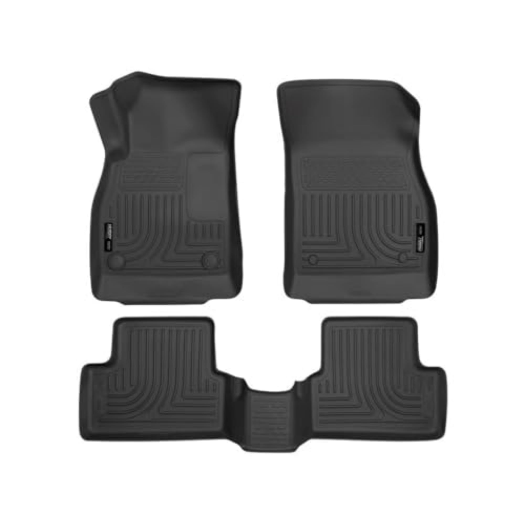 Husky Liners Weatherbeater Floor Mats for 2011-2015 & 2016 Chevrolet Cruze Limited | 3-Piece Set (Front & 2nd Row) | Heavy Duty All-Weather Protection | Perfect for Rain, Snow, Mud & Off-Road Adventures