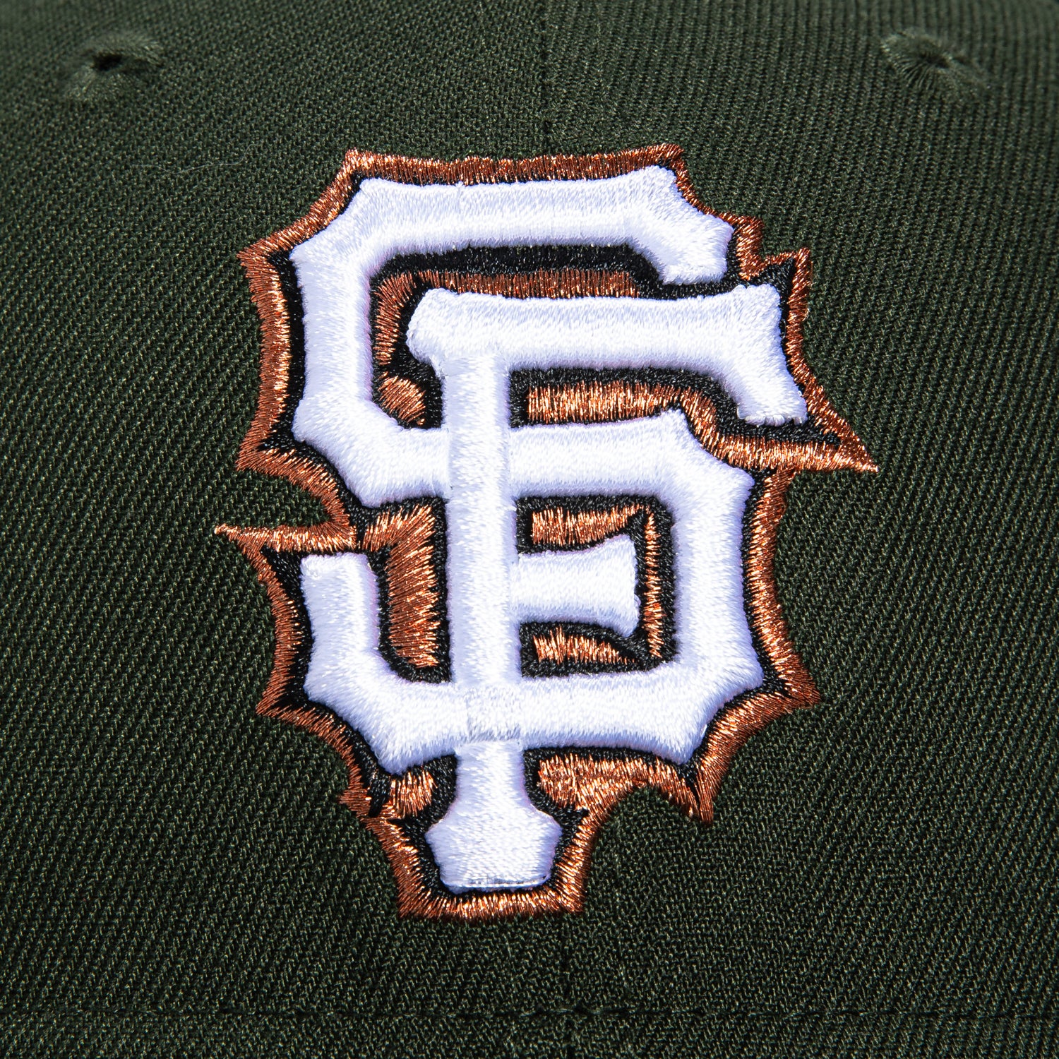 New Era 59Fifty San Francisco Giants 2012 World Series Champions Patch Hat - Green, White & Metallic Copper | MLB Baseball Cap for Fans & Collectors | Perfect for Games, Tailgating & Sports Memorabilia Display