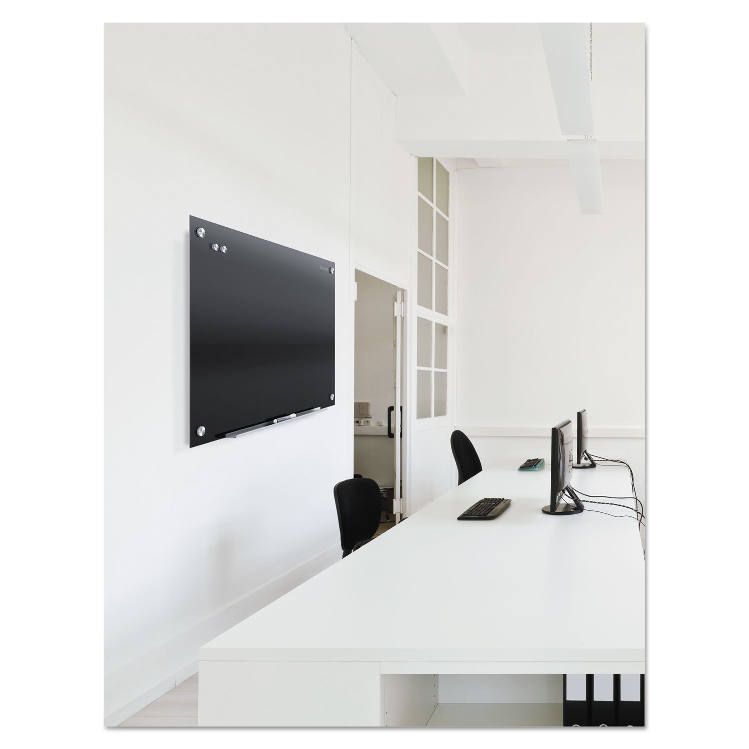 Quartet Magnetic Glass Whiteboard 72