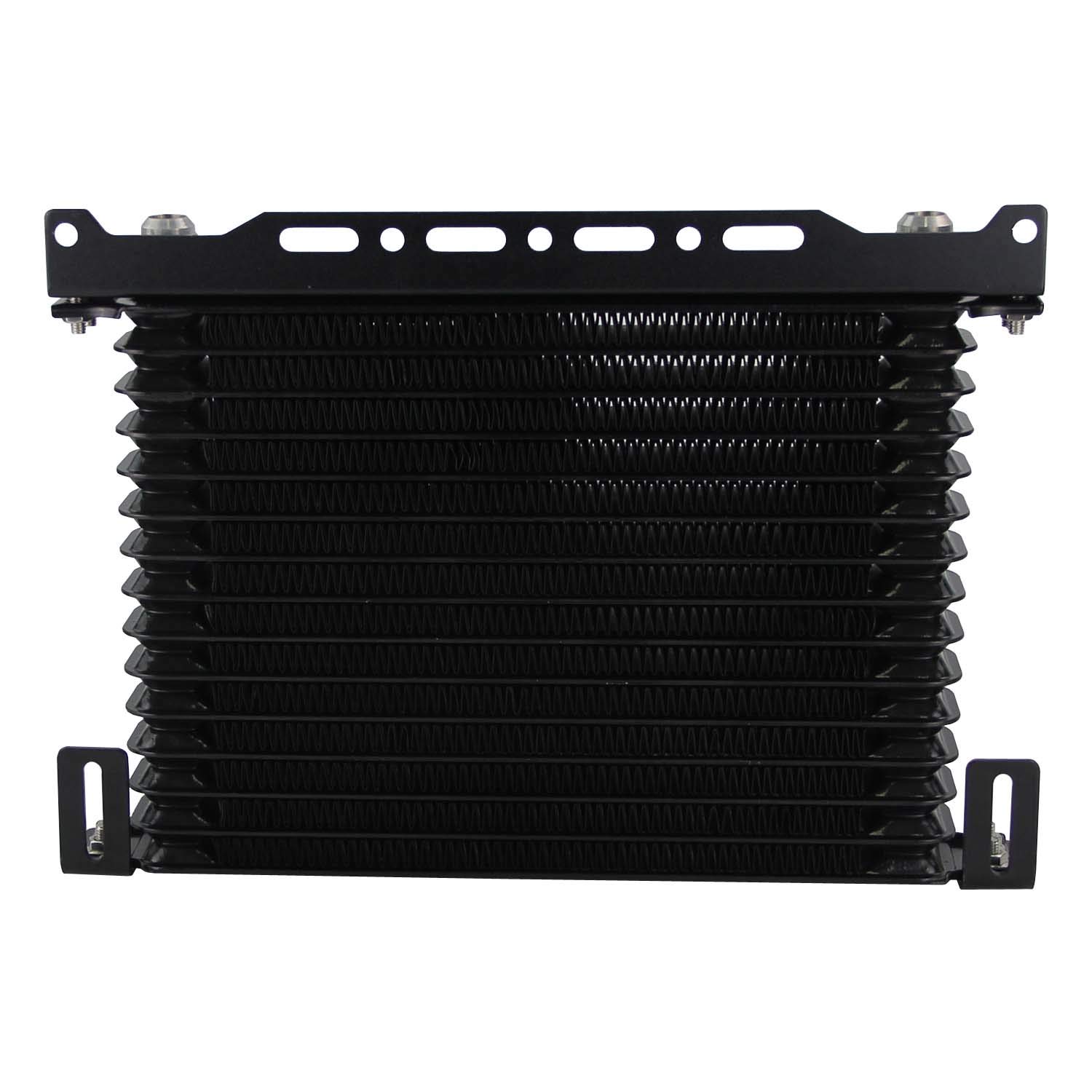 AN10 Aluminum Engine Oil Cooler Kit with 15-Row Black Core & Mounting Bracket - High Performance Cooling for Cars, Trucks, and Off-Road Vehicles