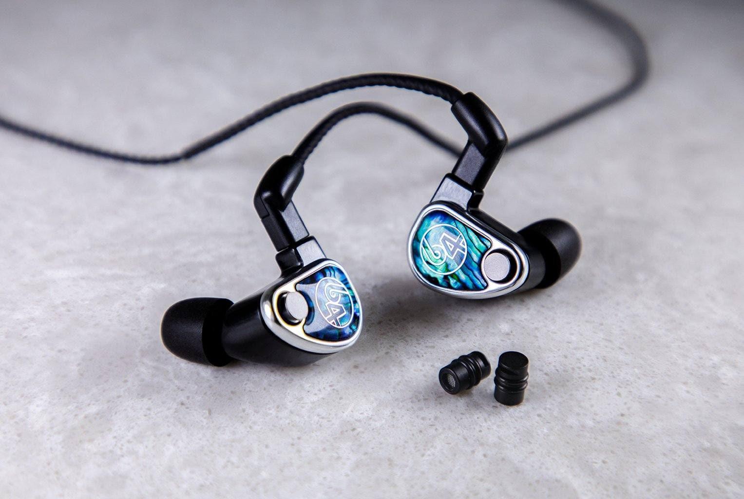 64 Audio Nio Premium In-Ear Monitors with tia Driver - High-Fidelity Sound for Audiophiles, Musicians & Studio Use
