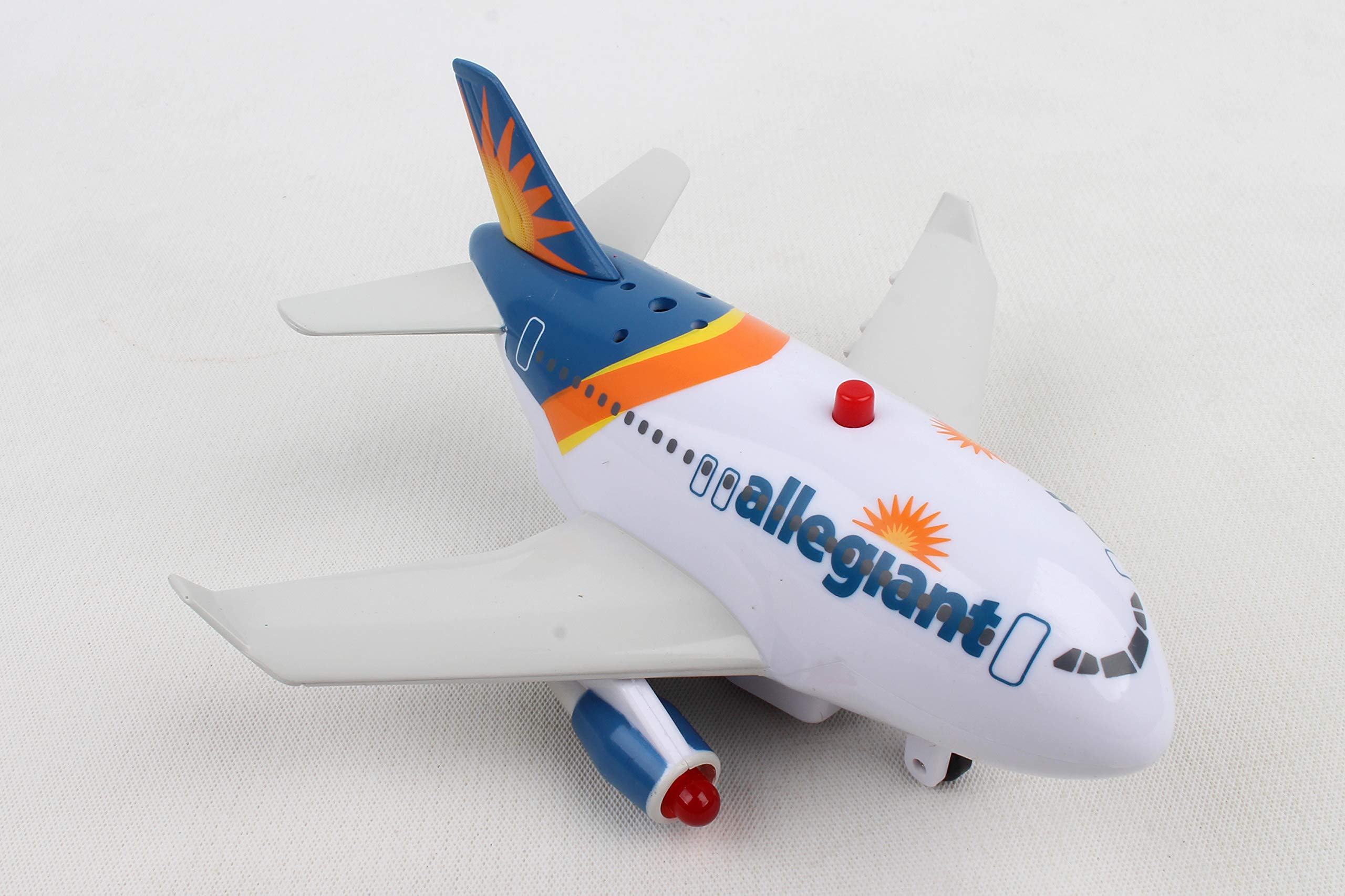 DARON Allegiant Pullback Toy Plane with Lights & Sounds - Fun Airplane Toy for Kids, Great Gift for Boys & Girls Ages 3+ | Pretend Play, Birthday Party Favor, Travel Companion