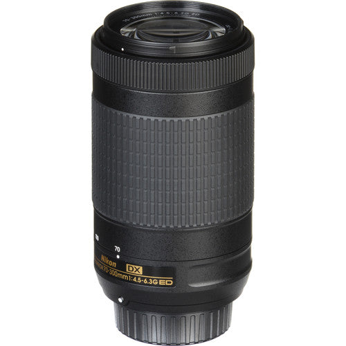 Nikon AF-P NIKKOR DX 70-300mm f/4.5-6.3G ED VR Lens for DSLR Cameras - Perfect for Wildlife, Sports & Travel Photography