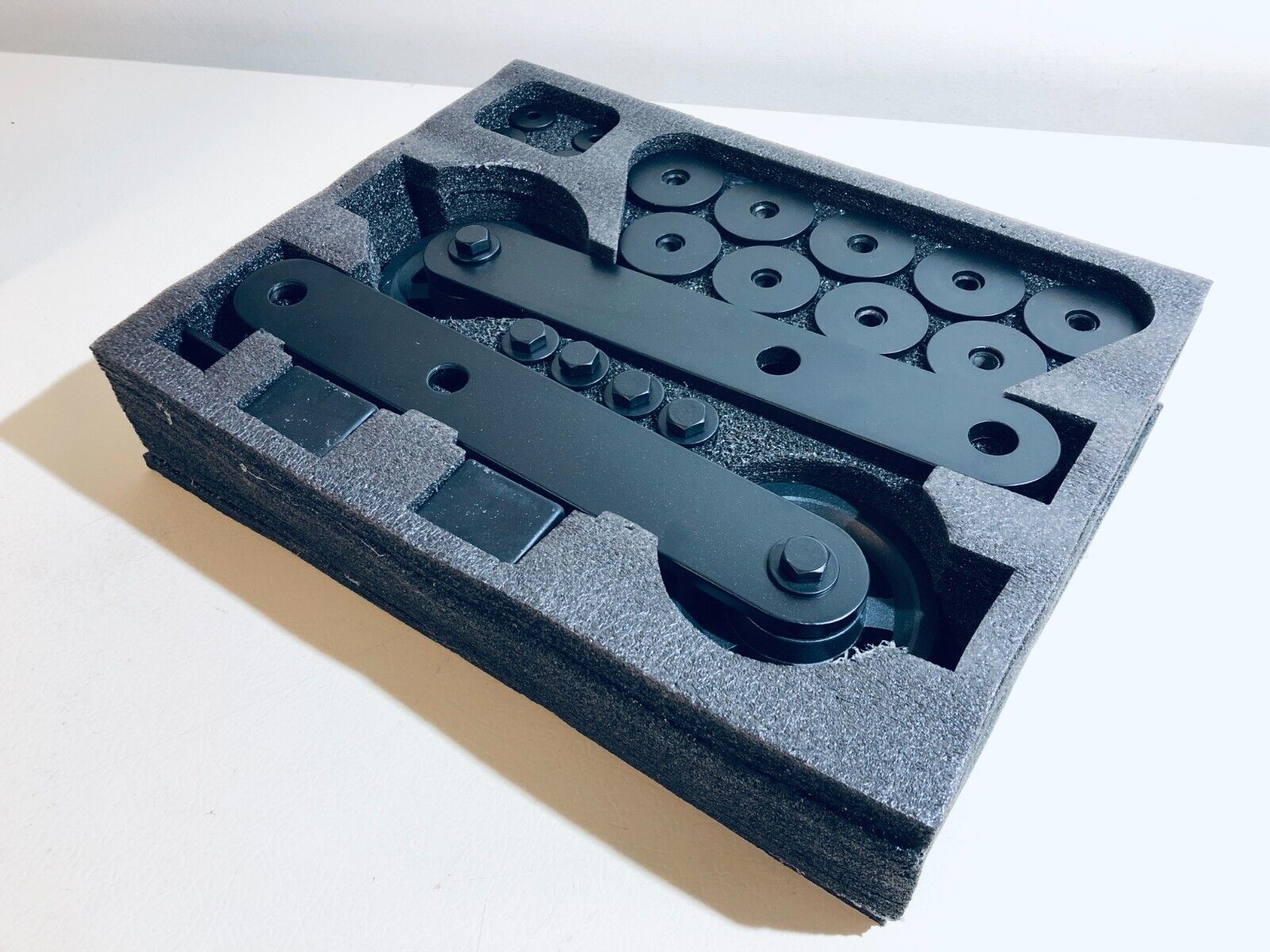 Pemko DSG FT SC 102WN Heavy Duty Flat Sliding Door Track System Kit - Black | Commercial & Industrial Door Hardware for Warehouses & Retail Stores