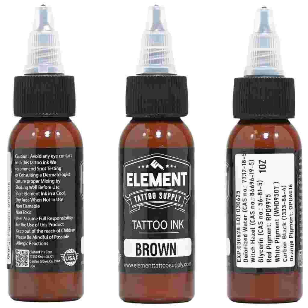 Premium Brown Element Ink - High-Quality Calligraphy & Art Supplies for Professional Artists and Hobbyists | Perfect for Fountain Pens, Dip Pens, and Creative Writing