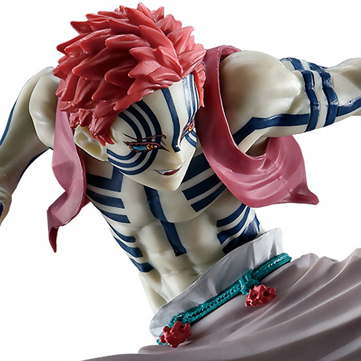 Demon Slayer: Kimetsu no Yaiba Akaza Shaking Sword Anime Figure - Premium Ichiban Statue for Anime Fans & Collectors | Perfect for Home Decor, Office Display, and Gift Giving