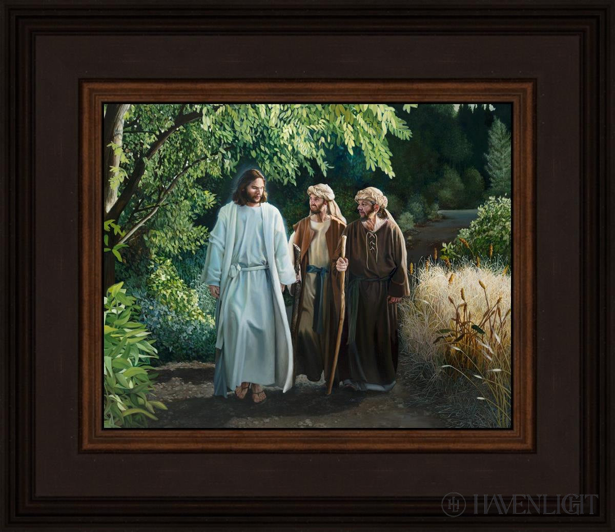 Emmaus By Liz Lemon Swindle - Inspirational Christian Wall Art for Home & Church Decor | Perfect for Living Room, Bedroom & Office