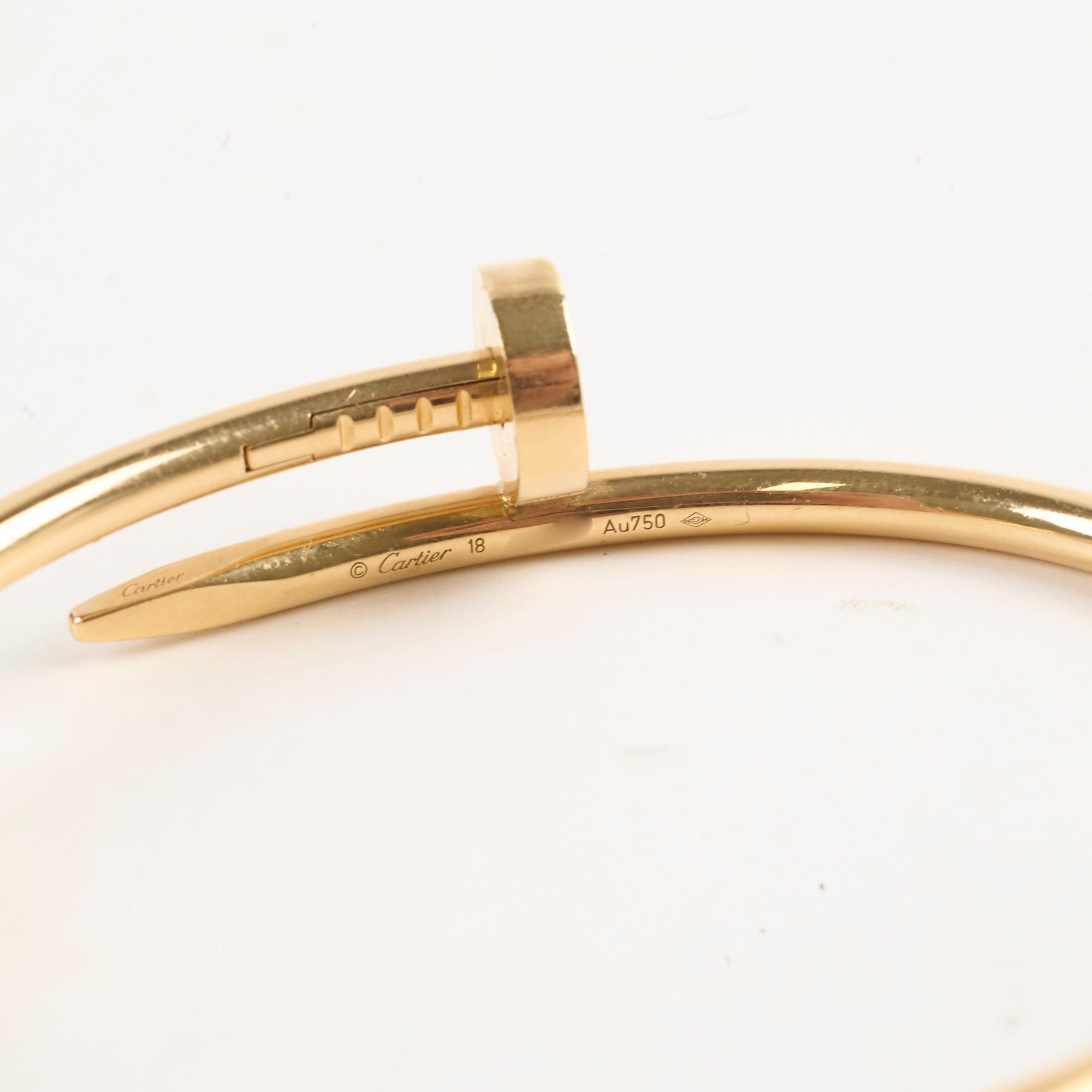 Cartier Juste Un Clou JUC 18K Yellow Gold Bracelet for Women - Luxury Jewelry Gift for Anniversary, Birthday & Special Occasions