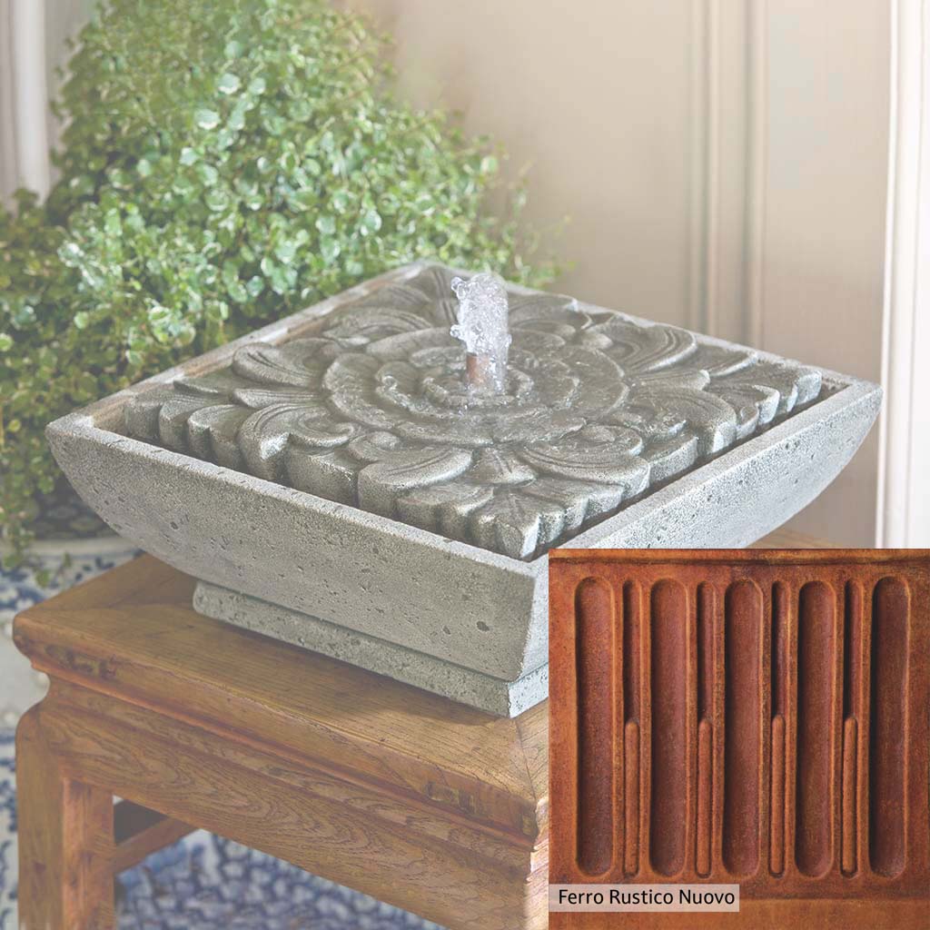Campania International M Series Artifact Fountain - Outdoor Garden Water Fountain with Classic Design for Patio, Yard, and Landscape Decor