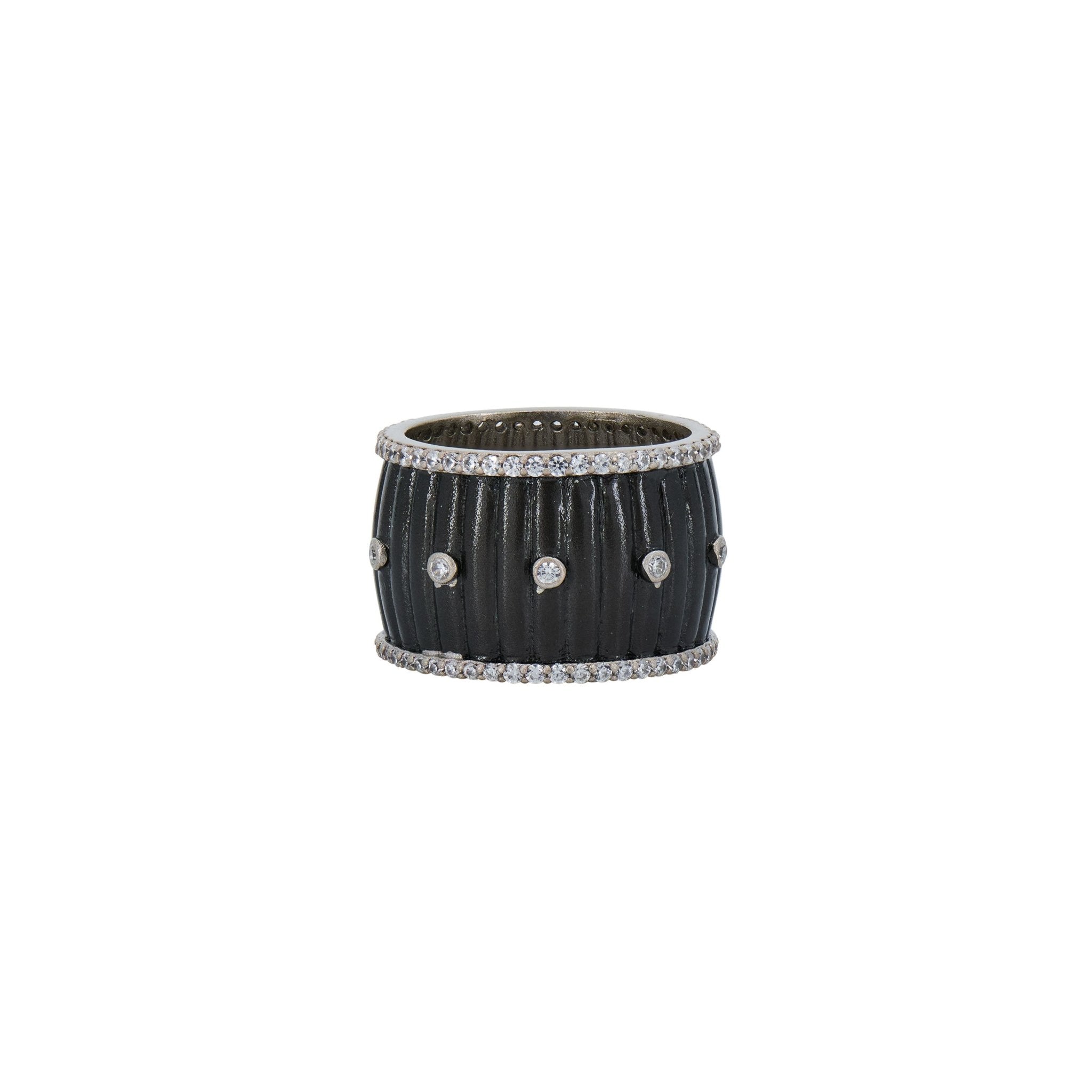 Industrial Finish Ribbed Metro Cigar Band - Premium Cigar Accessories for Smoking Enthusiasts - Perfect for Cigar Lounges, Gifts & Personal Collections