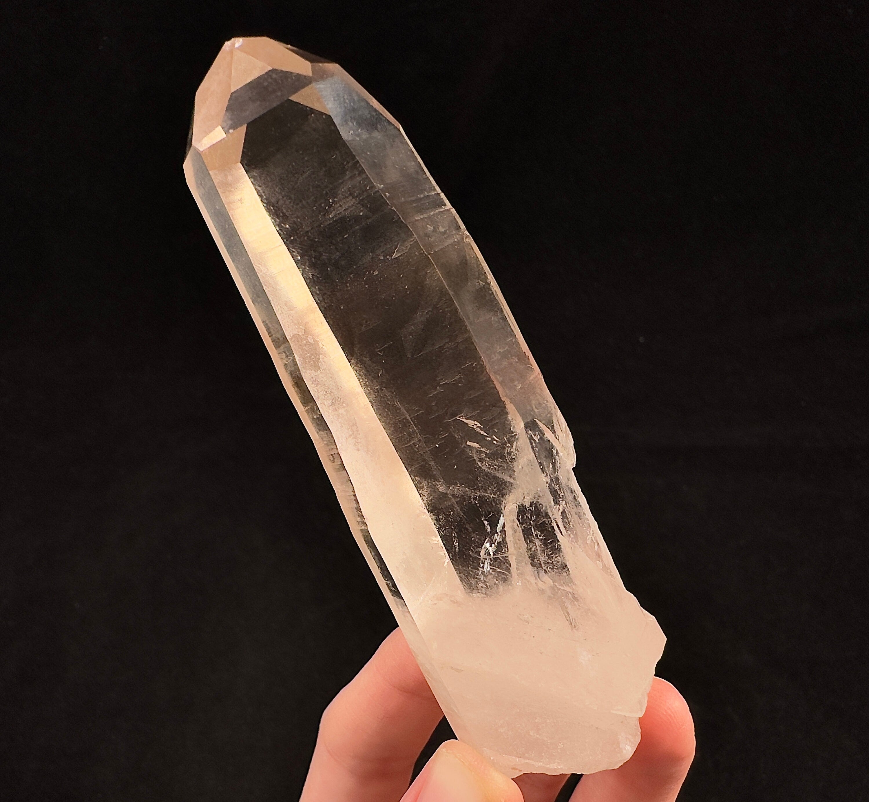 LEMURIAN QUARTZ Crystal Point - Natural Raw Stone for Healing, Meditation & Energy Work | Home Decor, Unique Spiritual Gift (53477) | Perfect for Reiki, Crystal Grids & Sacred Spaces