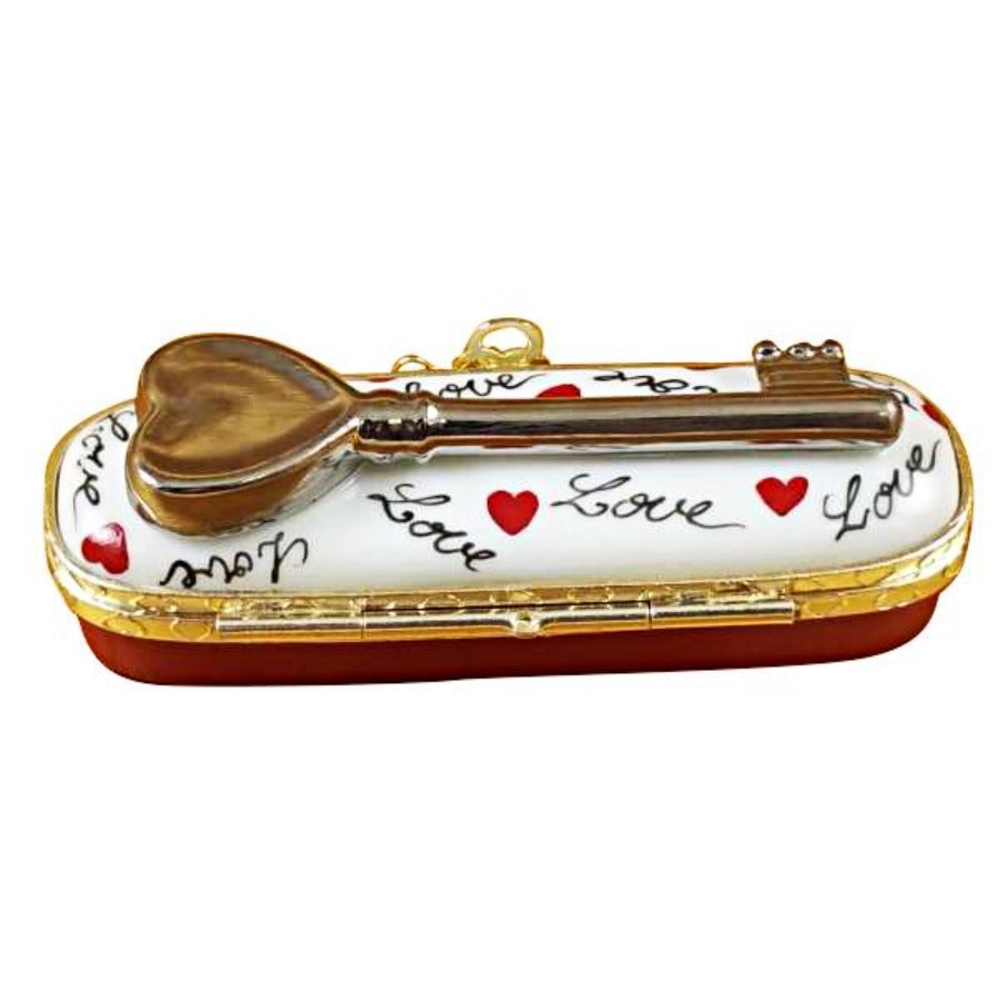 Heart-Shaped Limoges Porcelain Keepsake Box - Perfect for Valentine's Day Gifts, Anniversary Presents & Romantic Home Decor