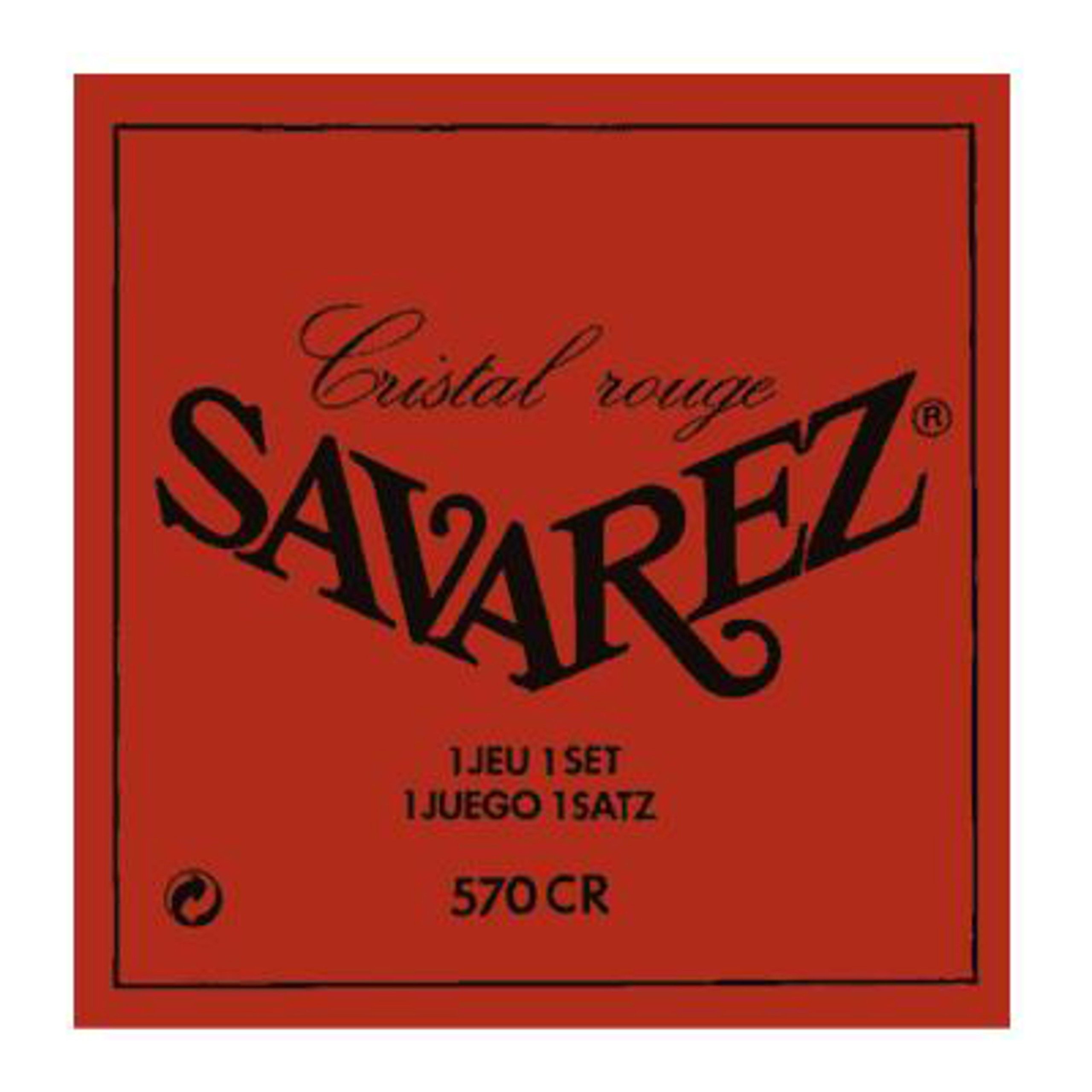 Savarez 570R High Tension Classical Guitar Strings - Cristal Traditional Nylon Set for Professional & Student Players | Perfect for Concerts, Studio Recording & Daily Practice