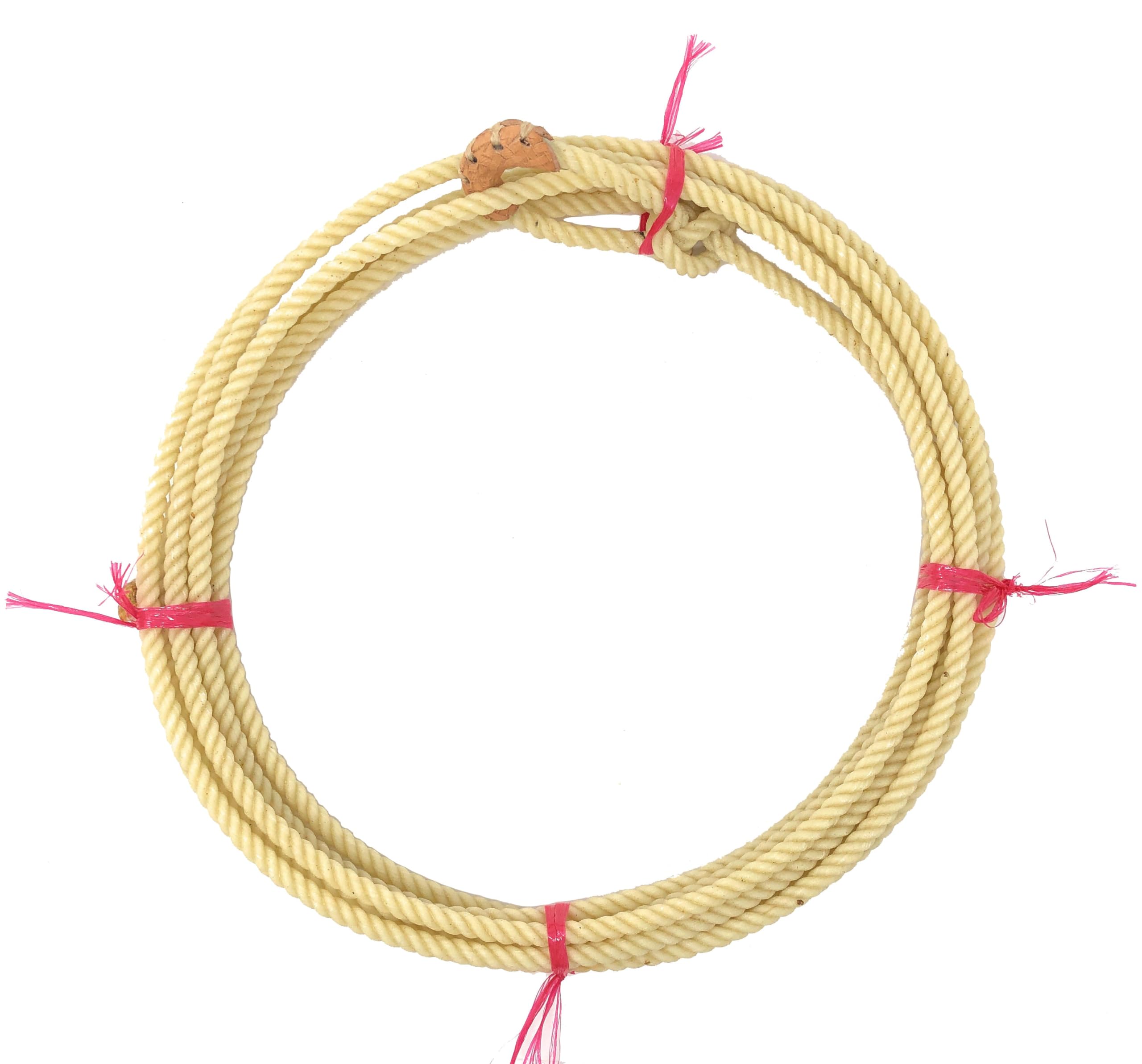 AJ Tack Waxed Nylon Kid Rope - Durable & Waterproof for Horseback Riding, Camping & Outdoor Adventures