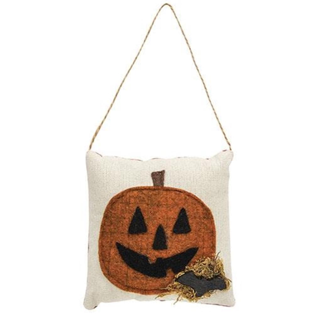 Halloween Jack O' Lantern Pumpkin Pillow - Decorative Throw Pillow for Sofa, Bed, Couch - Perfect for Fall Decor, Thanksgiving & Autumn Home Decorations