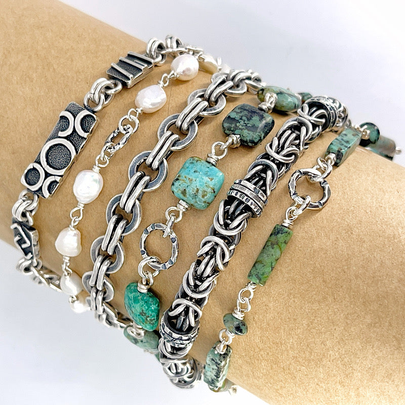Elegant Sterling Silver Bracelet with Genuine Freshwater Pearls | Perfect for Weddings, Anniversaries & Special Occasions | Handmade Jewelry Gift for Women