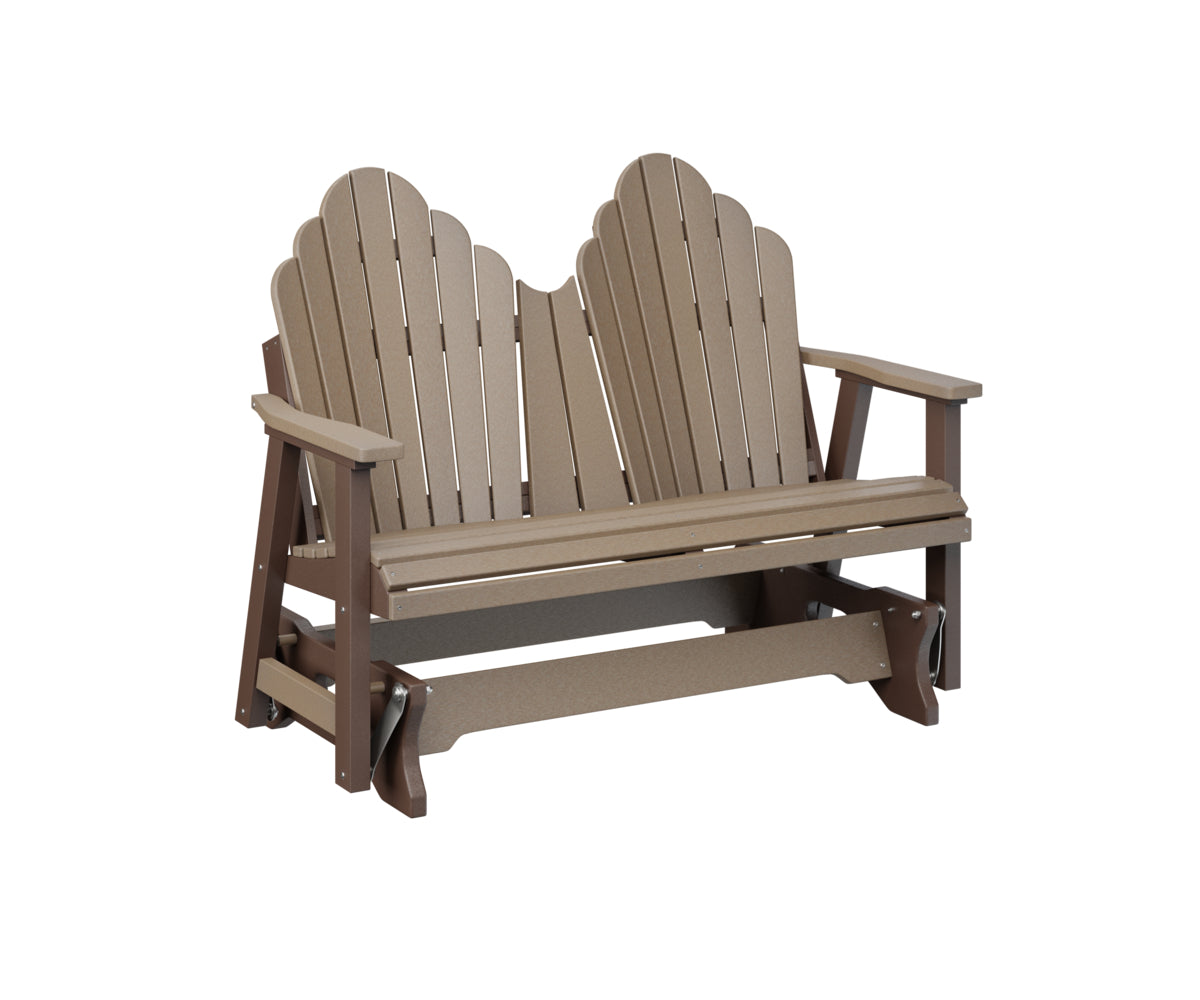 Berlin Gardens Cozi Back Double Glider - Outdoor Patio Swing with Canopy, Comfortable 2-Person Bench Glider for Garden, Porch, Deck - Perfect for Relaxing and Enjoying Nature