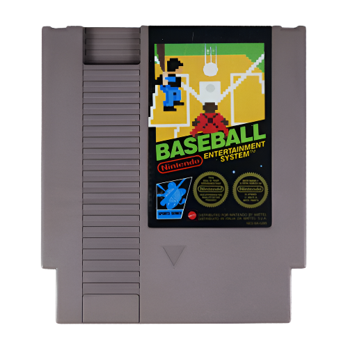 Original Nintendo NES Baseball Game Cartridge - PAL Version for Classic Gaming Enthusiasts | Perfect for Retro Gaming Nights & Collectors