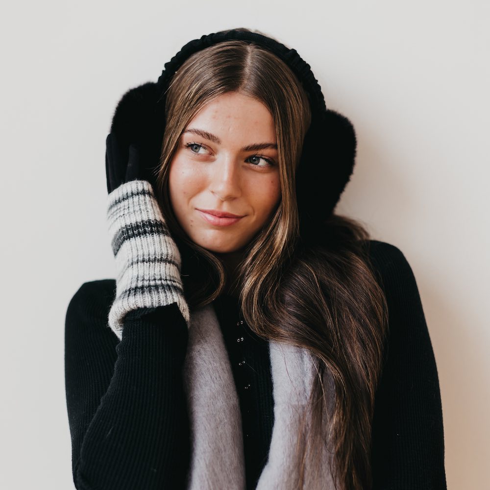 Emery Earmuffs for Women & Men - Noise Cancelling Winter Ear Warmers - Soft Fleece Ear Protection for Cold Weather - Perfect for Outdoor Activities, Work, and Travel