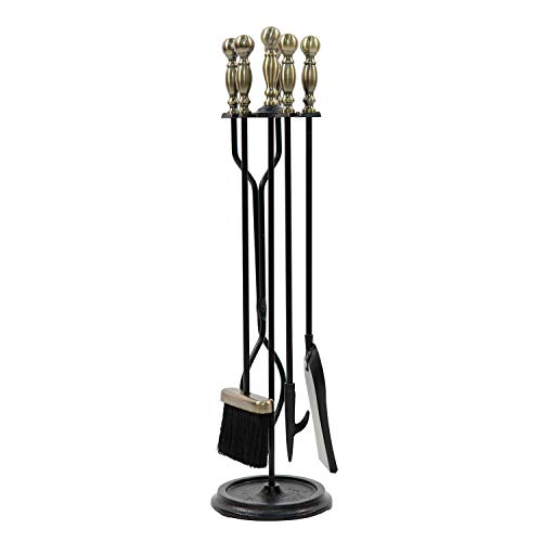 Antique Brass and Black