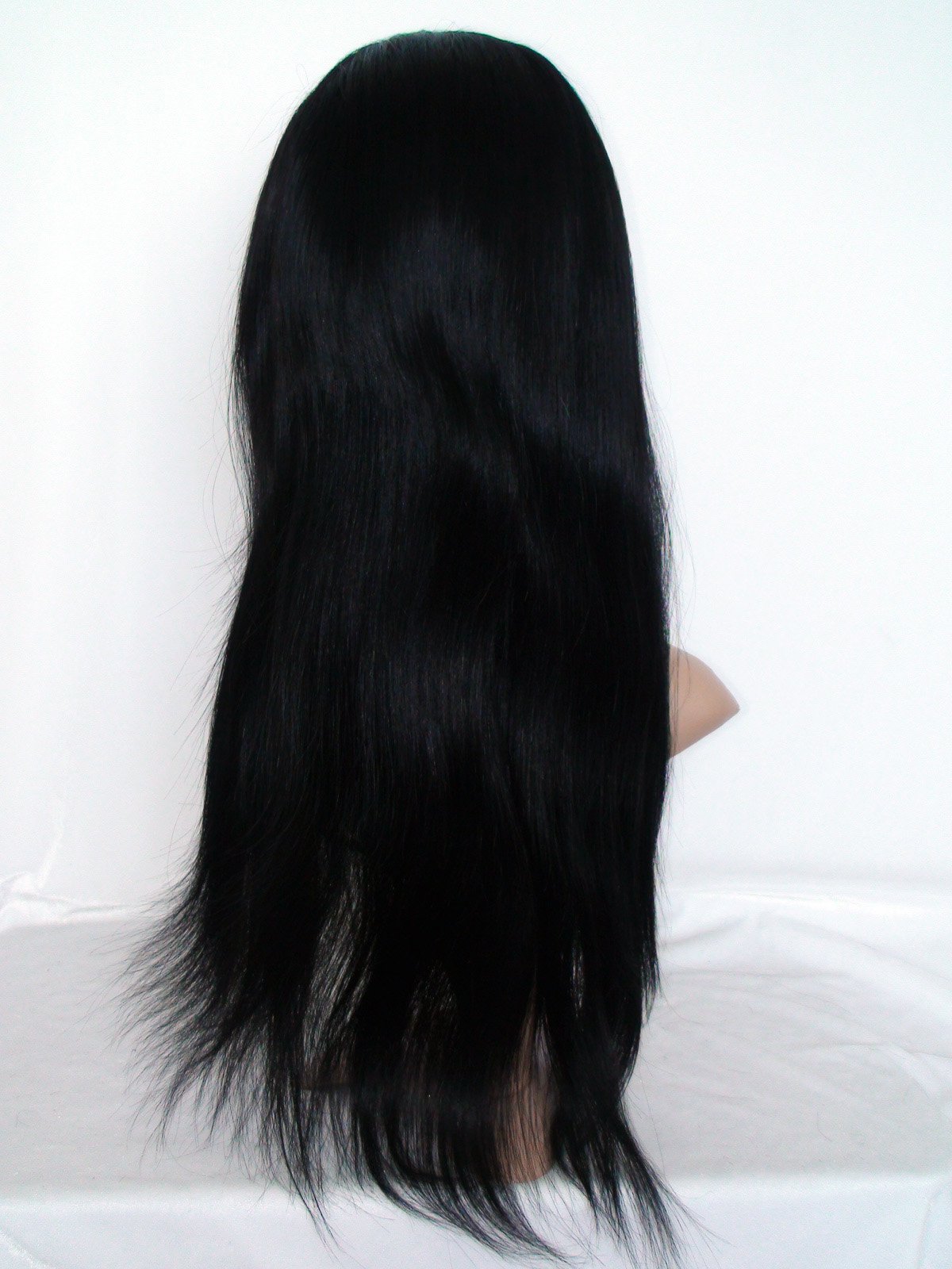 2017 DaJun 12 Inch Full Lace Human Hair Wig with Baby Hair for Black Women - Philippines Virgin Remy Human Hair Natural Straight #1 Jet Black - Perfect for Daily Wear, Cosplay & Special Occasions