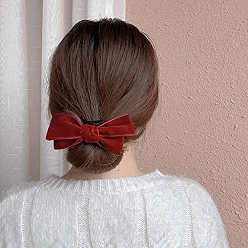EEKLSJ Women's Elastic Hair Bands - Soft Cross Top Knot Headbands for Women & Girls, 2 Colors (Color A) | Perfect for Workouts, Yoga, and Everyday Styling
