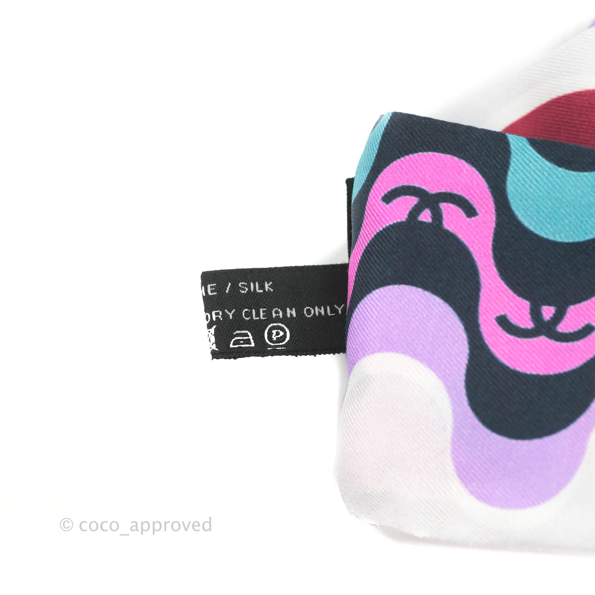Chanel CC Silk Twilly Scarf - Luxury Designer Fashion Accessory for Women | Perfect for Handbags, Gifts & Elegant Outfits