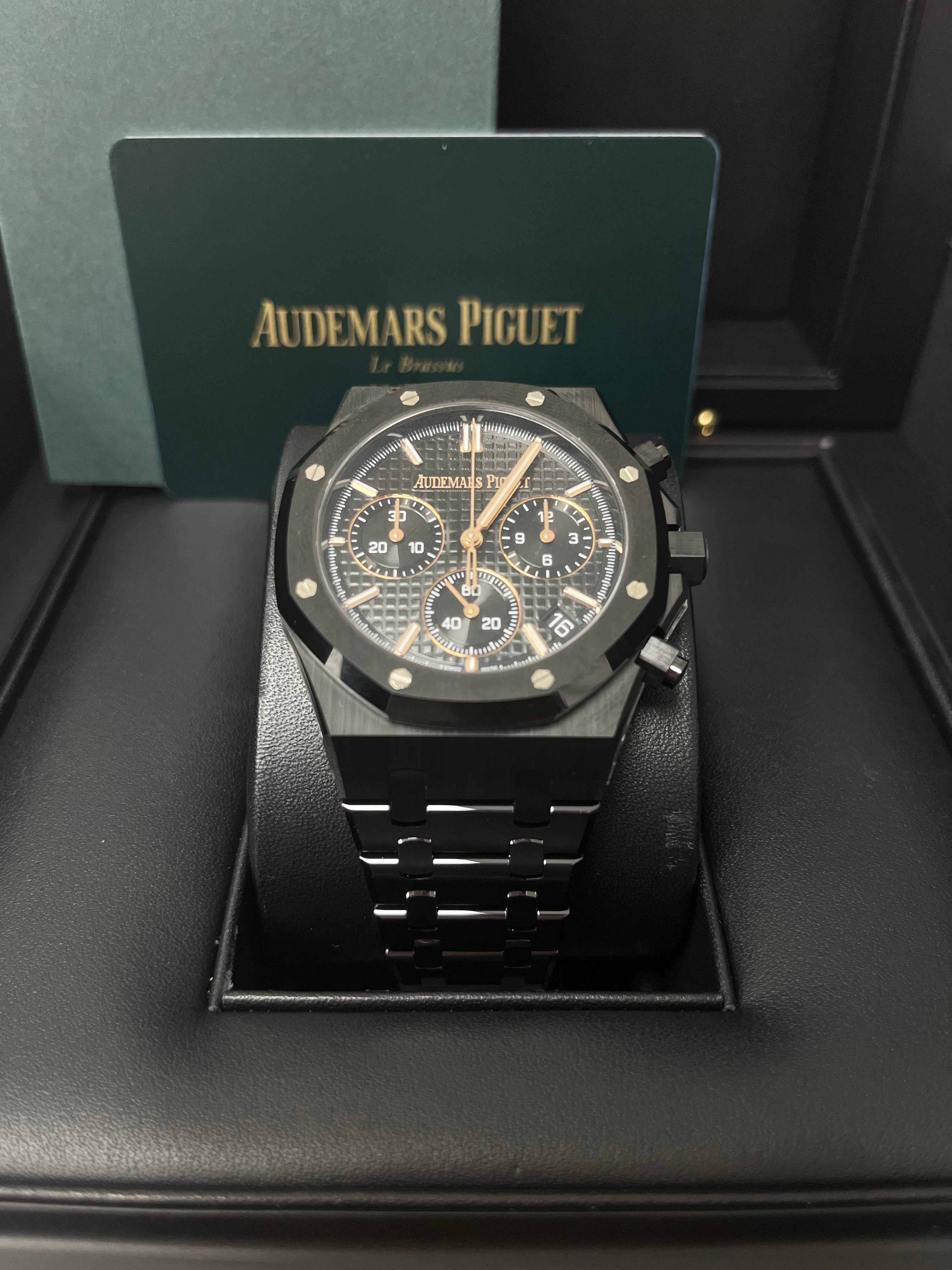 Audemars Piguet Royal Oak Chronograph 41mm Ceramic Watch 26240CE.OO.1225CE.02 - Luxury Men's Sports Watch for Business & Formal Occasions