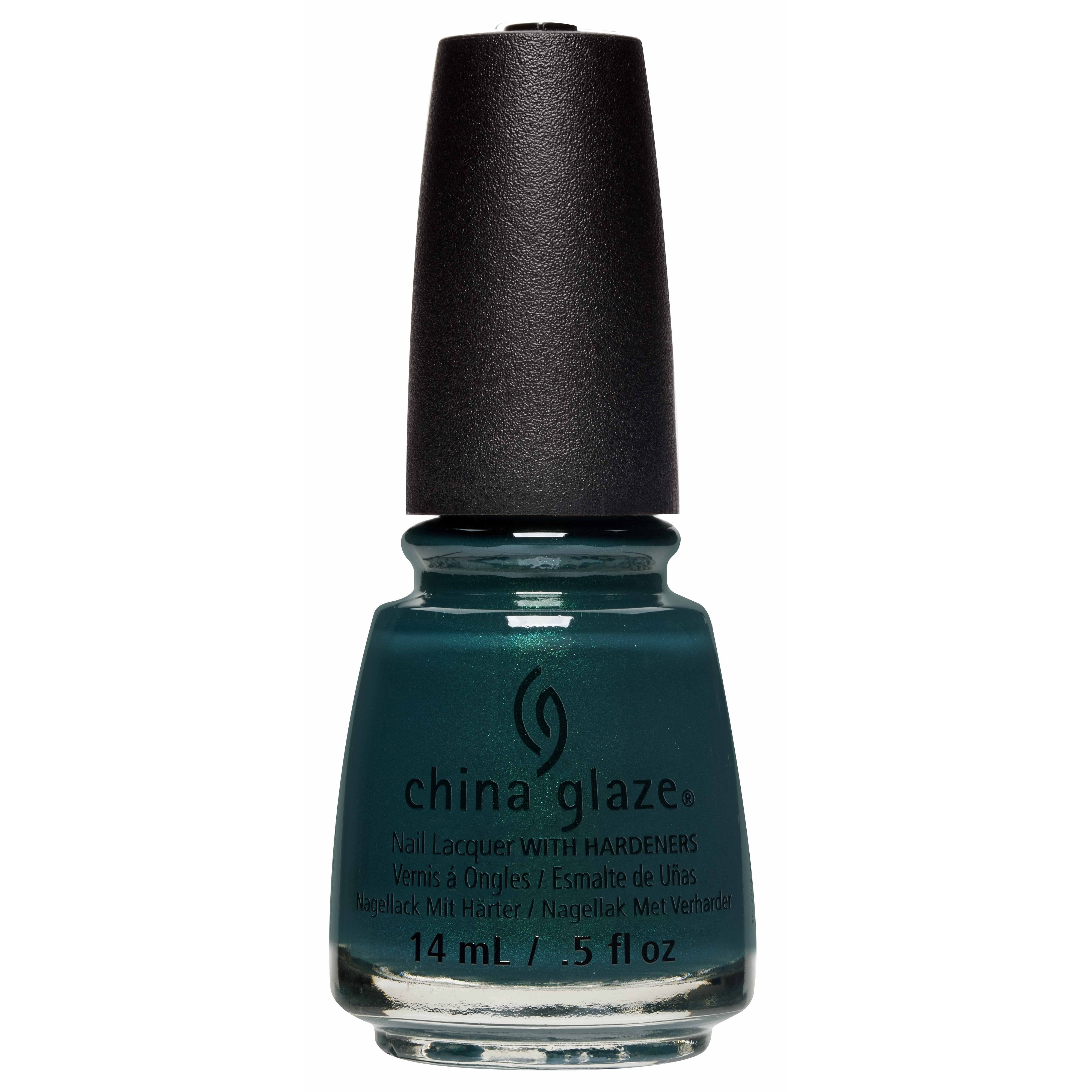 China Glaze Baroque Jungle Nail Polish - 0.5 oz / 14.7ml (#84007) - Vibrant Green Shade for Professional Salon & At-Home Manicures