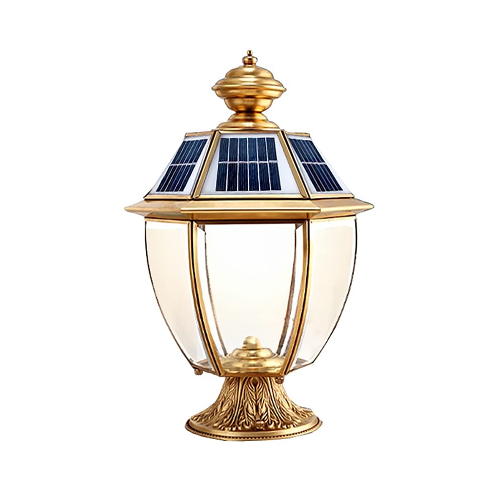 Solar Powered Outdoor Post Light - Waterproof LED Fence Post Cap Lights for Garden, Yard & Pathway | Durable Pillar Lights for Wooden Posts, Driveway & Landscape Lighting at Night