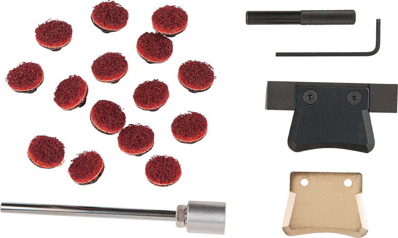 KS TOOLS 150.1585 20-Piece Oil Sump and Cleaning Set, Universal Size, Clear - Ideal for Automotive Maintenance and Engine Care